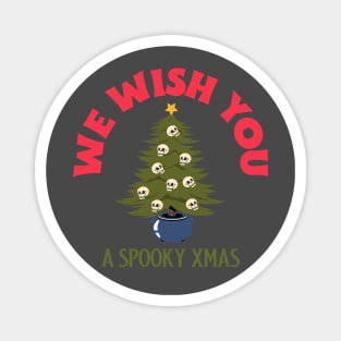 Spooky Christmas Xmas Scary Magnet